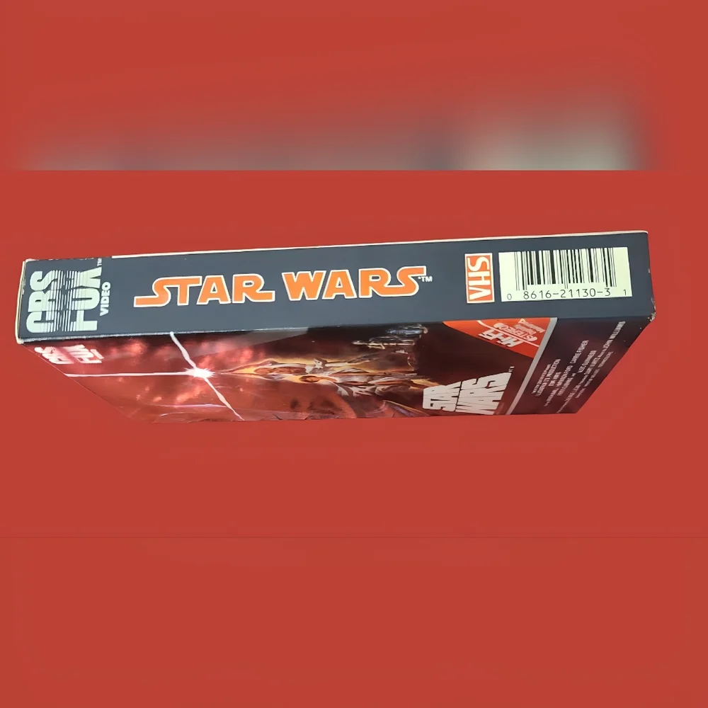 Star Wars VHS Tape - Black Cover